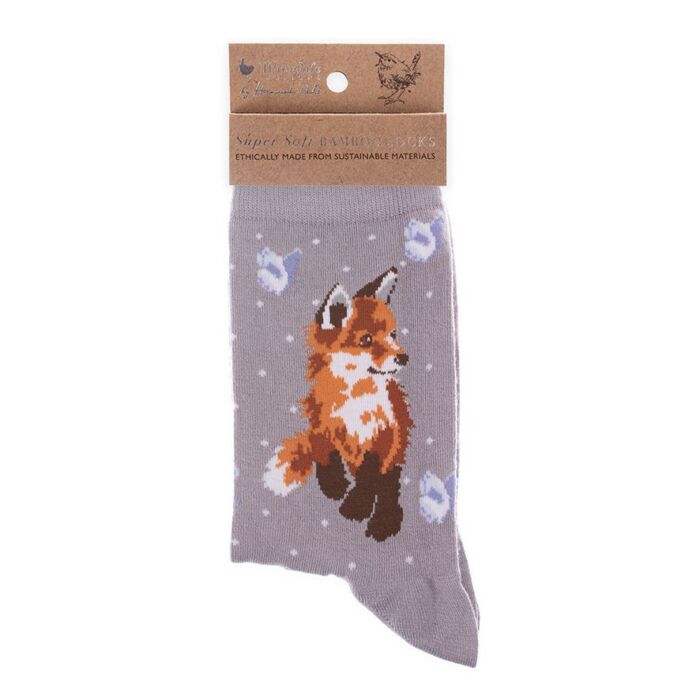 Wrendale Designs 'Born to be Wild' Fox Socks